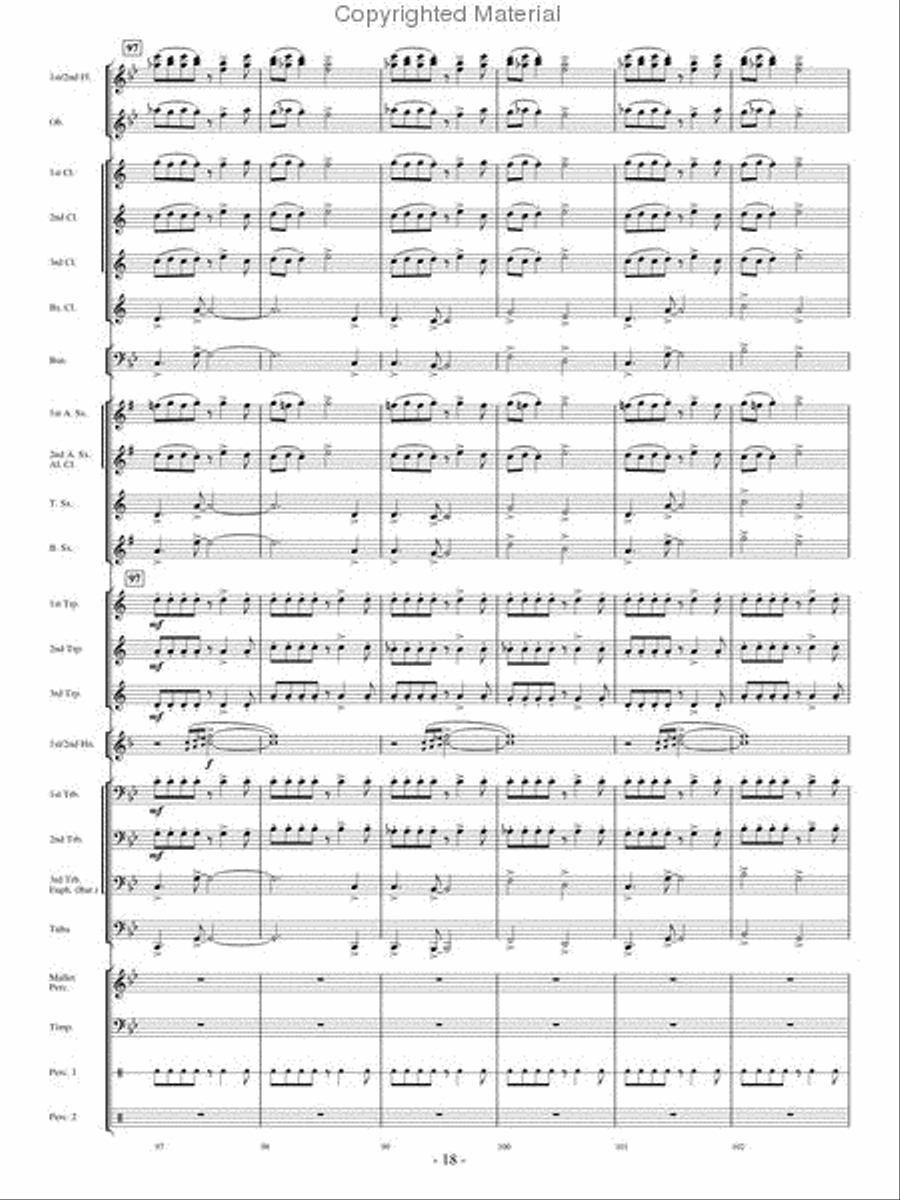 From Heartland to Heaven From Heartland to Heaven Concert Band scores gallery preview page 17