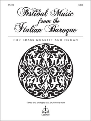 Book cover for Festival Music From The Italian Baroque