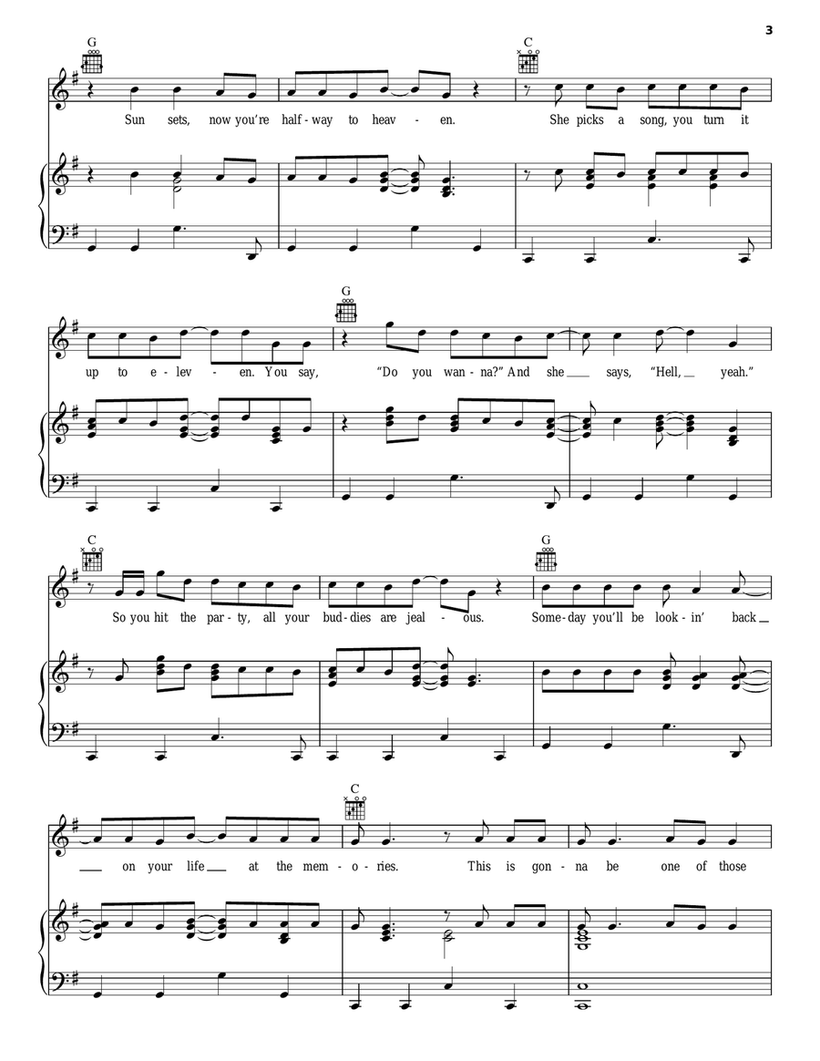 One Of Those Nights One Of Those Nights Acoustic Guitar scores gallery preview page 3