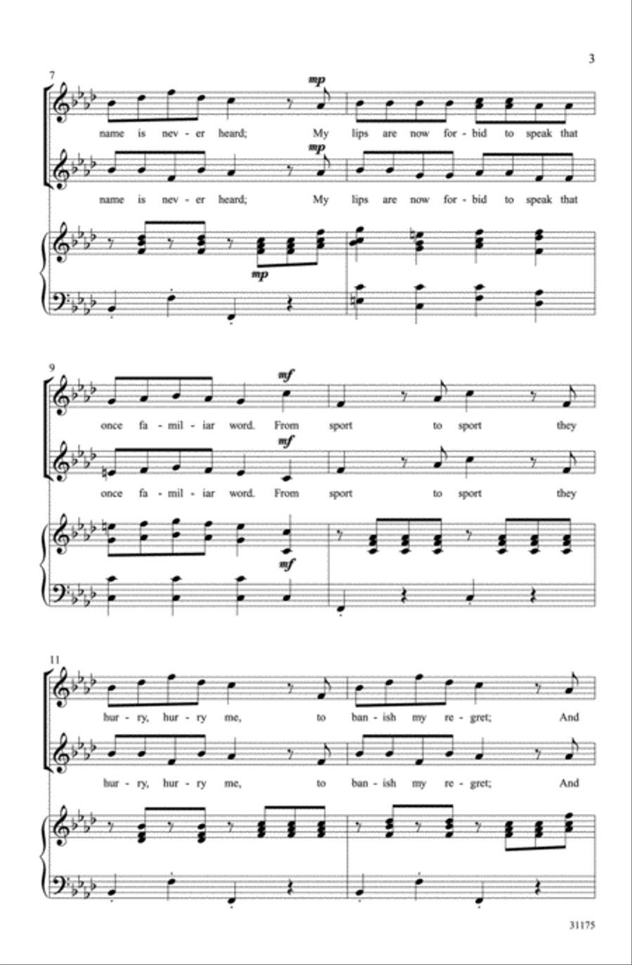 Oh, No! Women's Choir scores gallery preview page 3