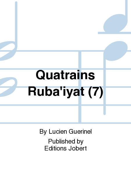 Quatrains Ruba'iyat (7)