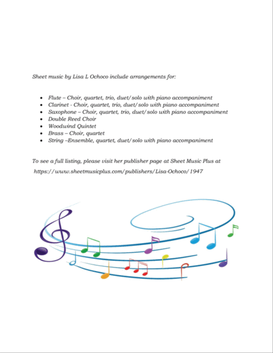 Andantino from Pieces posthumes for Flute Choir Flute Choir scores gallery preview page 3