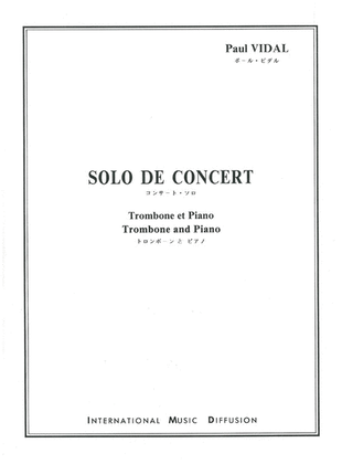 Book cover for Solo De Concert