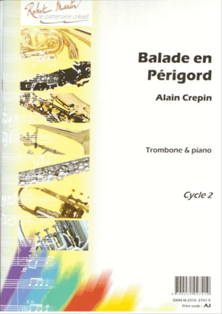 Balade en périgord Piano Accompaniment scores gallery preview page 1