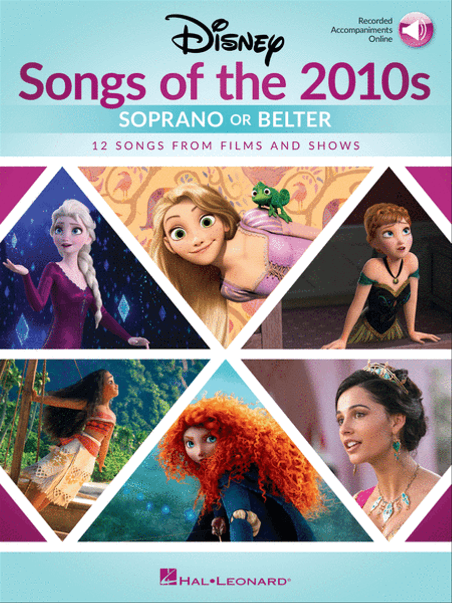 Disney Songs of the 2010s: Soprano or Belter Voice scores gallery preview page 1