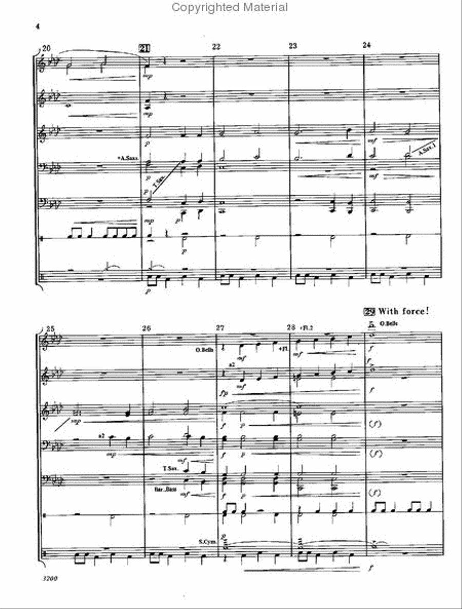 Diabolique Diabolique Concert Band scores gallery preview page 4