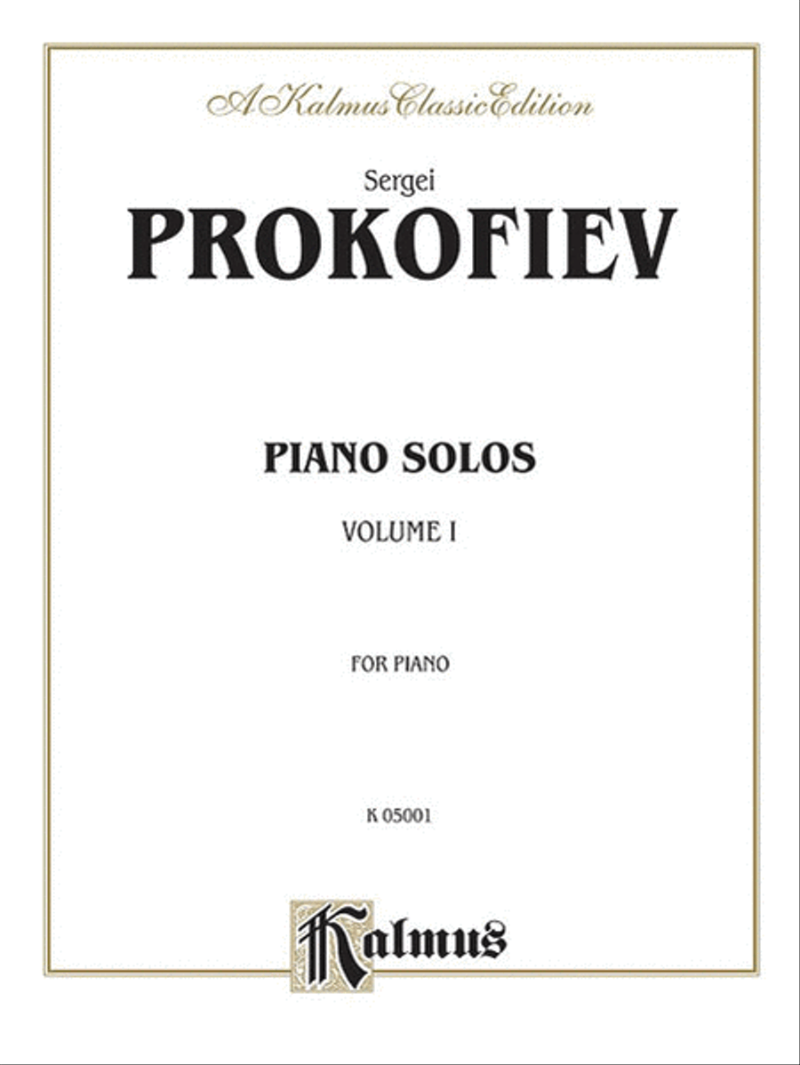 Piano Solos, Volume 1 Piano Solo scores gallery preview page 1