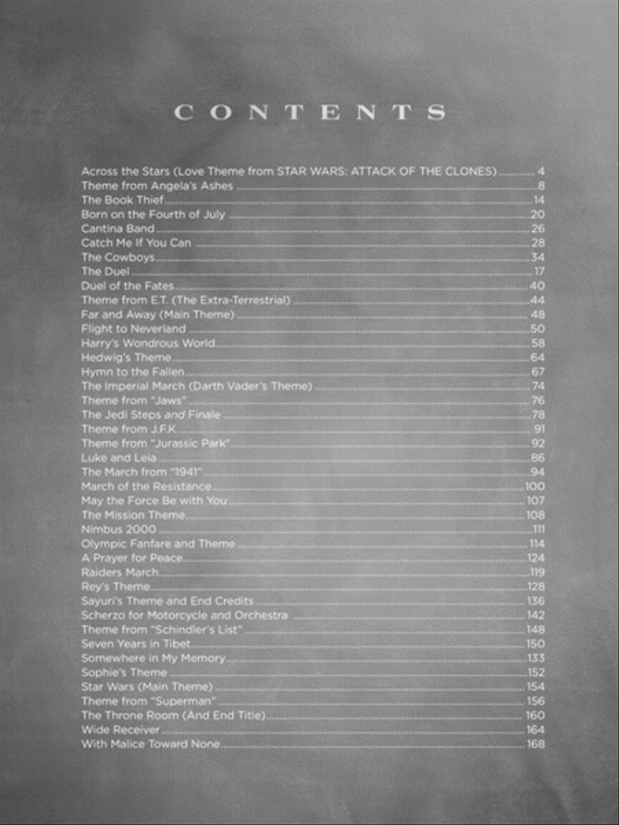 The John Williams Easy Piano Anthology Easy Piano scores gallery preview page 3