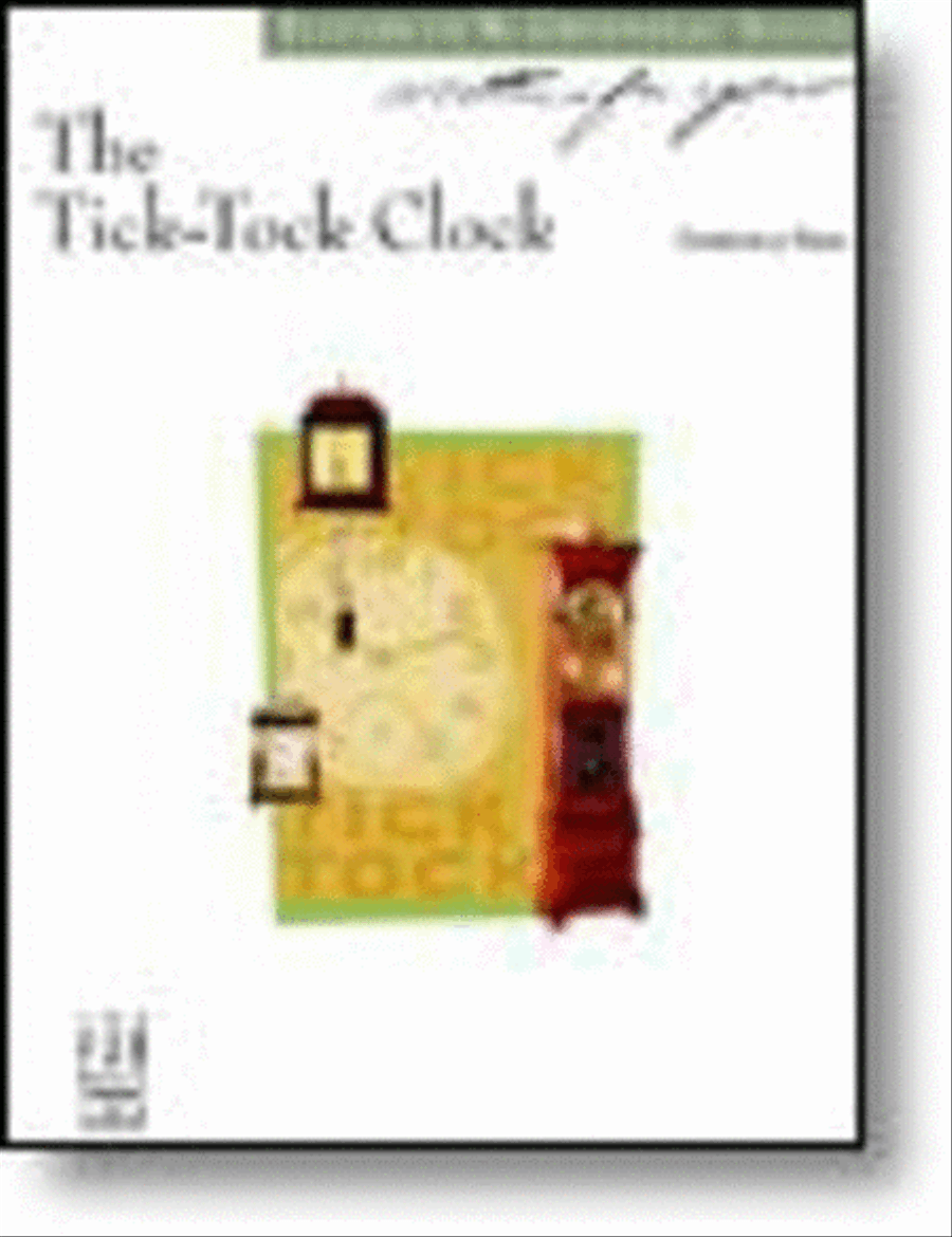 The Tick-Tock Clock Easy Piano scores gallery preview page 1