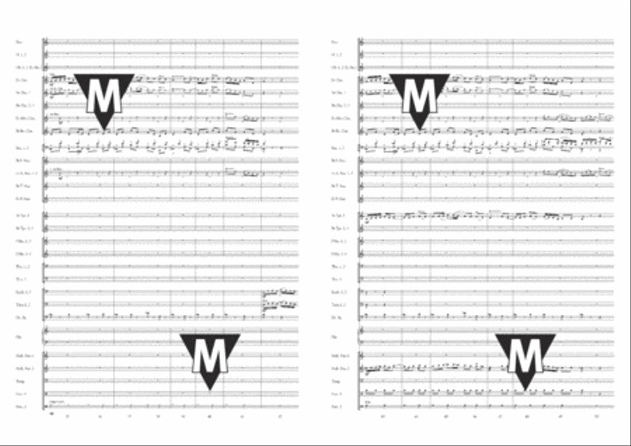 Romanian Dances II - Suite Concert Band scores gallery preview page 4