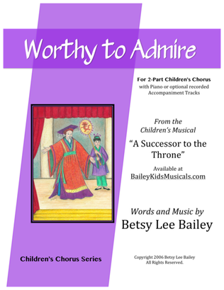 Book cover for Worthy to Admire
