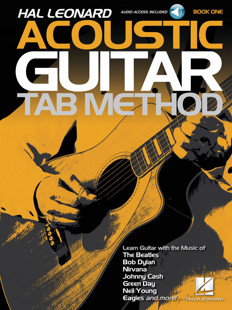 Hal Leonard Acoustic Guitar Tab Method – Book 1 Acoustic Guitar scores gallery preview page 1