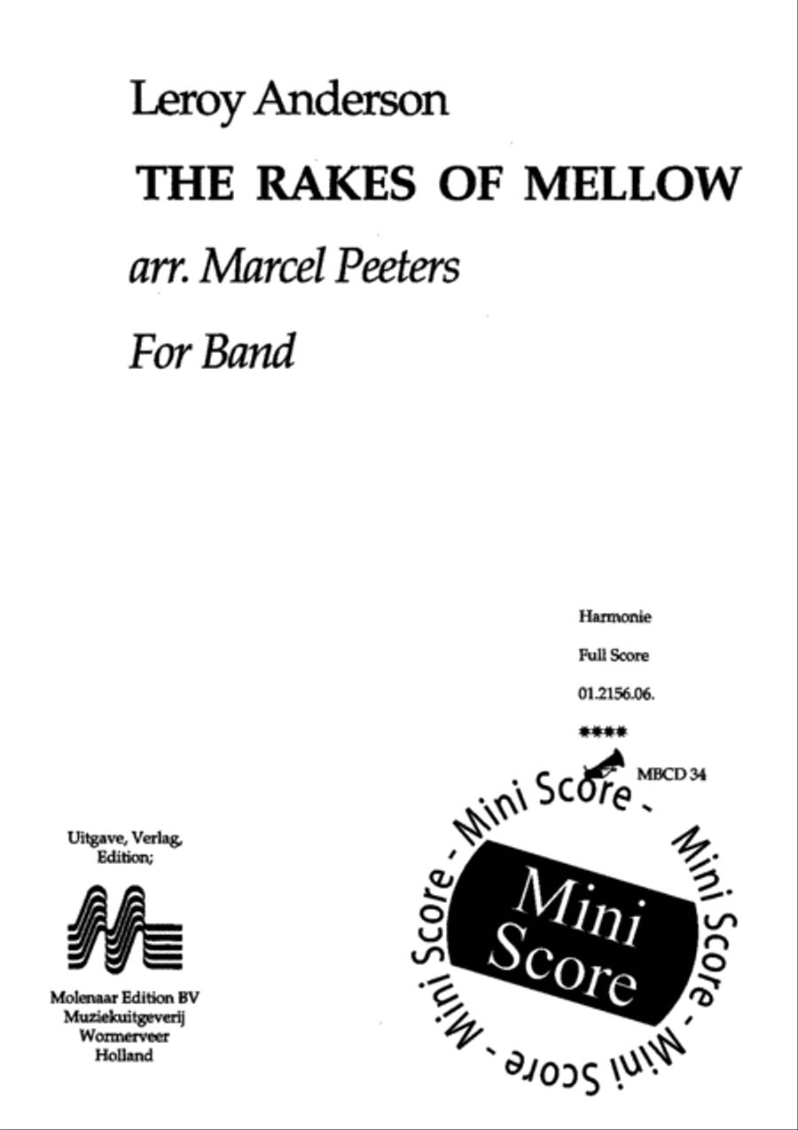 The Rakes Of Mellow The Rakes Of Mellow Concert Band scores gallery preview page 3