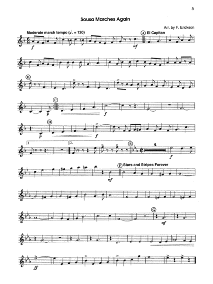 Technique Through Performance Concert Band Methods scores gallery preview page 4