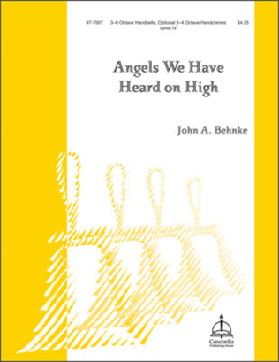 Book cover for Angels We Have Heard on High (Behnke)