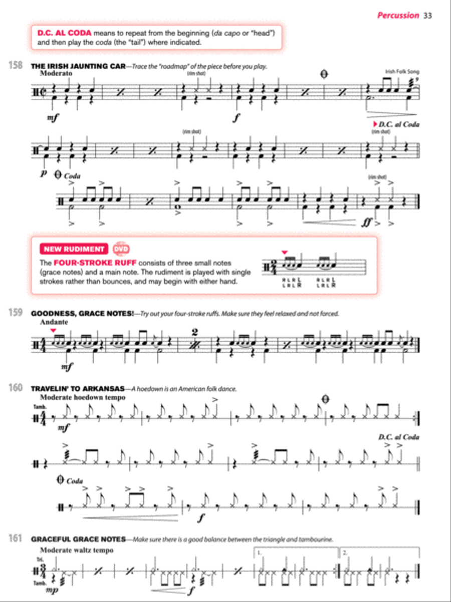 Sound Innovations for Concert Band Concert Band Methods scores gallery preview page 7