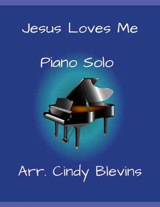 Book cover for Jesus Loves Me, for Piano Solo