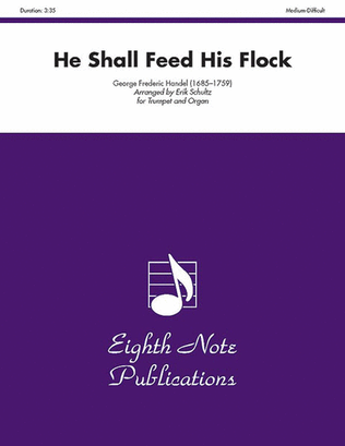 Book cover for He Shall Feed His Flock (from Messiah)