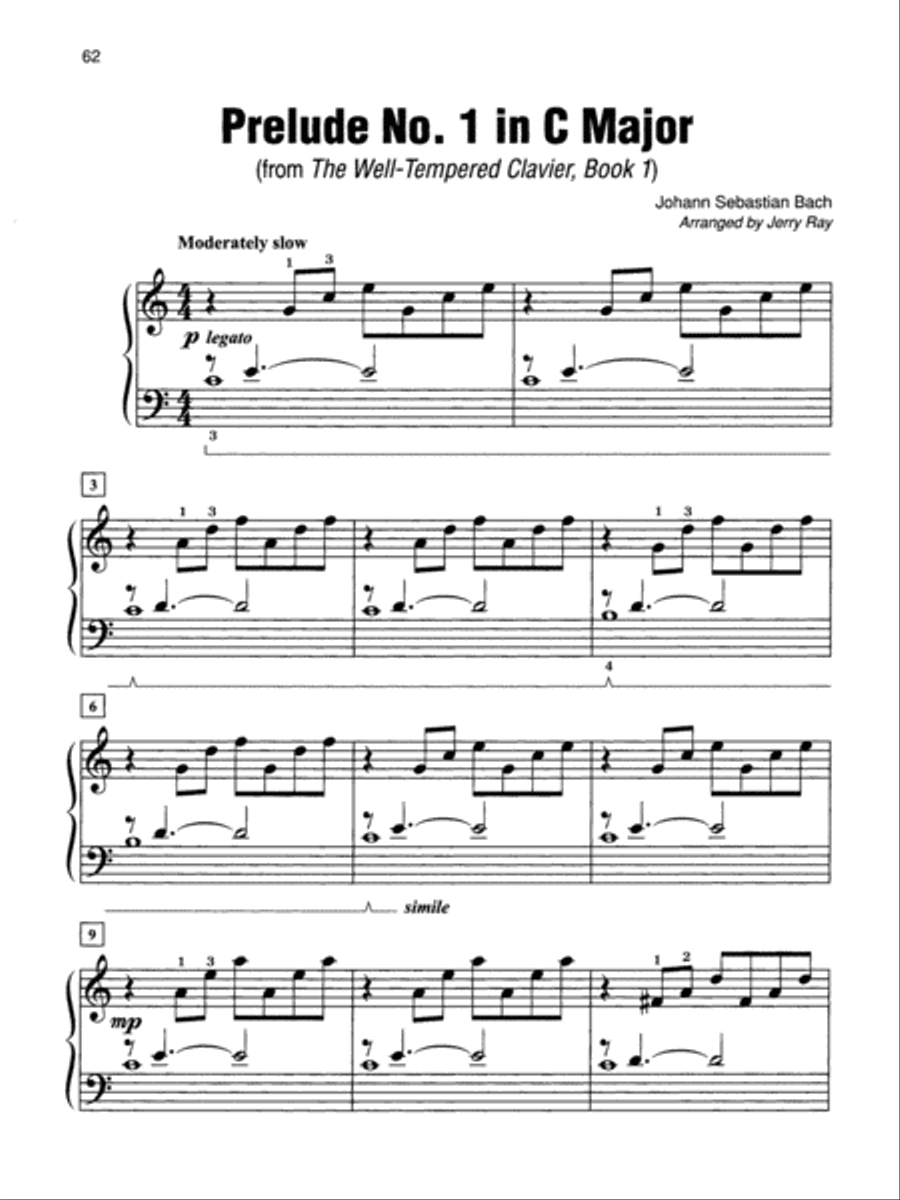 Simply Bach Easy Piano scores gallery preview page 4