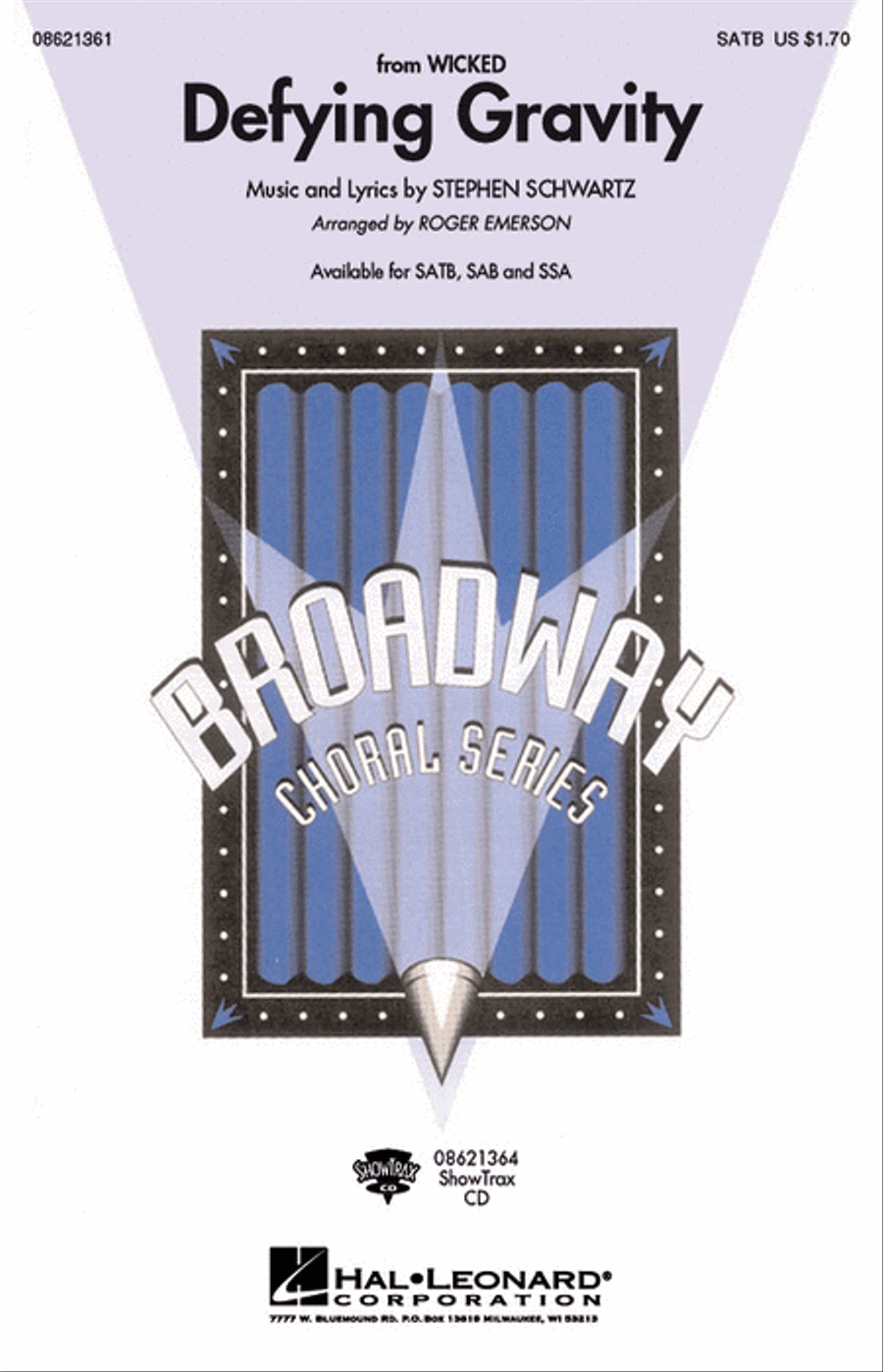 Defying Gravity Defying Gravity 4-Part scores gallery preview page 1