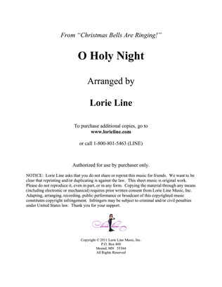 Book cover for O Holy Night (from the album Christmas Bells Are Ringing!)