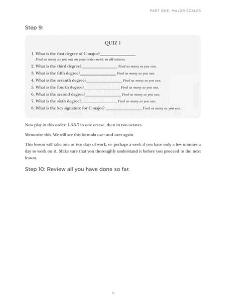 Music Theory Workbook Activity Books scores gallery preview page 10