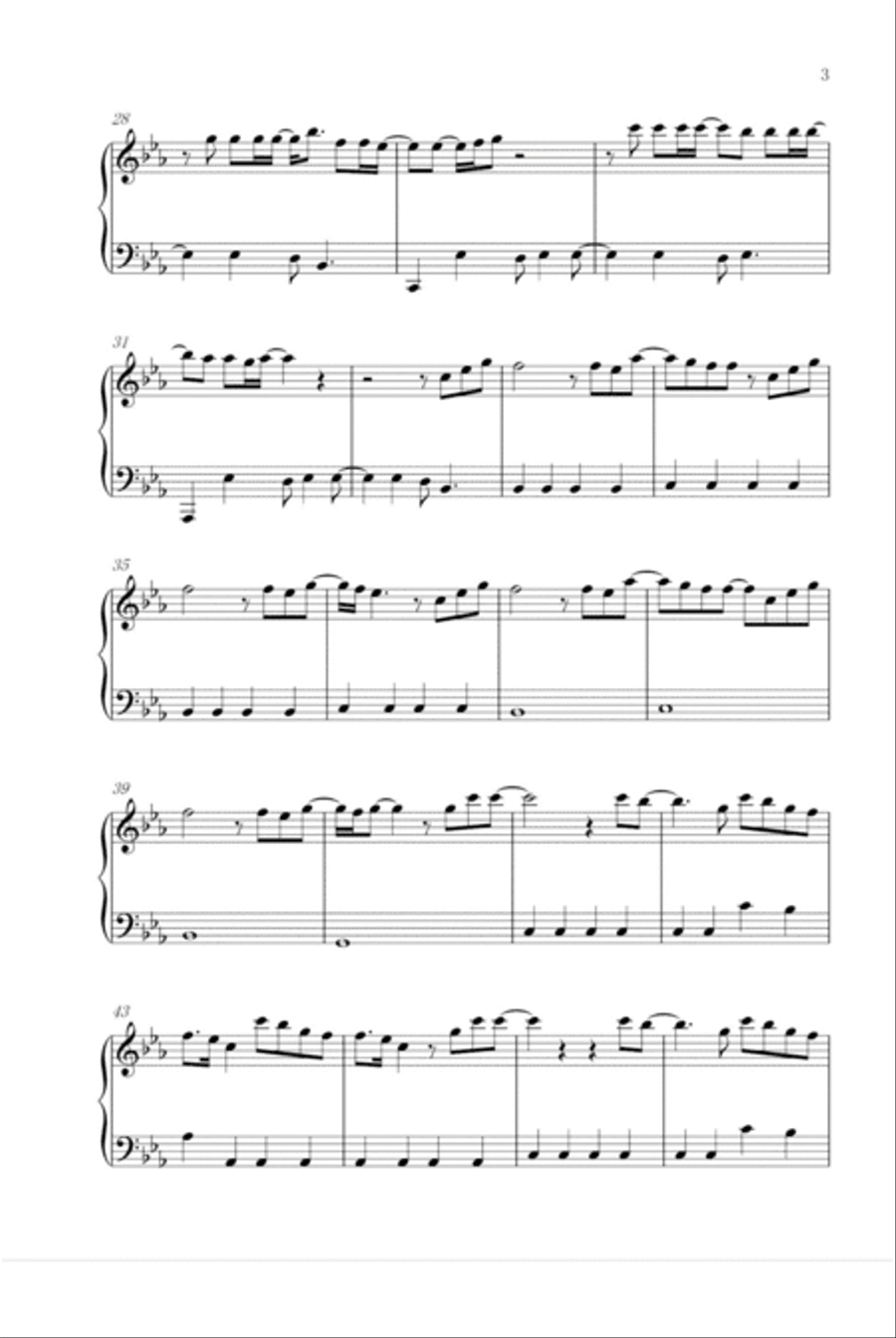 Take My Breath Take My Breath Piano Solo scores gallery preview page 3