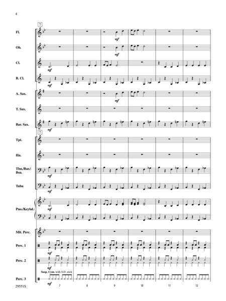 The Rockin' Drummer Boy (Score only) image number null
