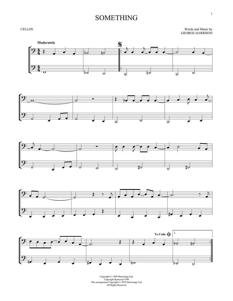 Something String Duet scores gallery preview page 1