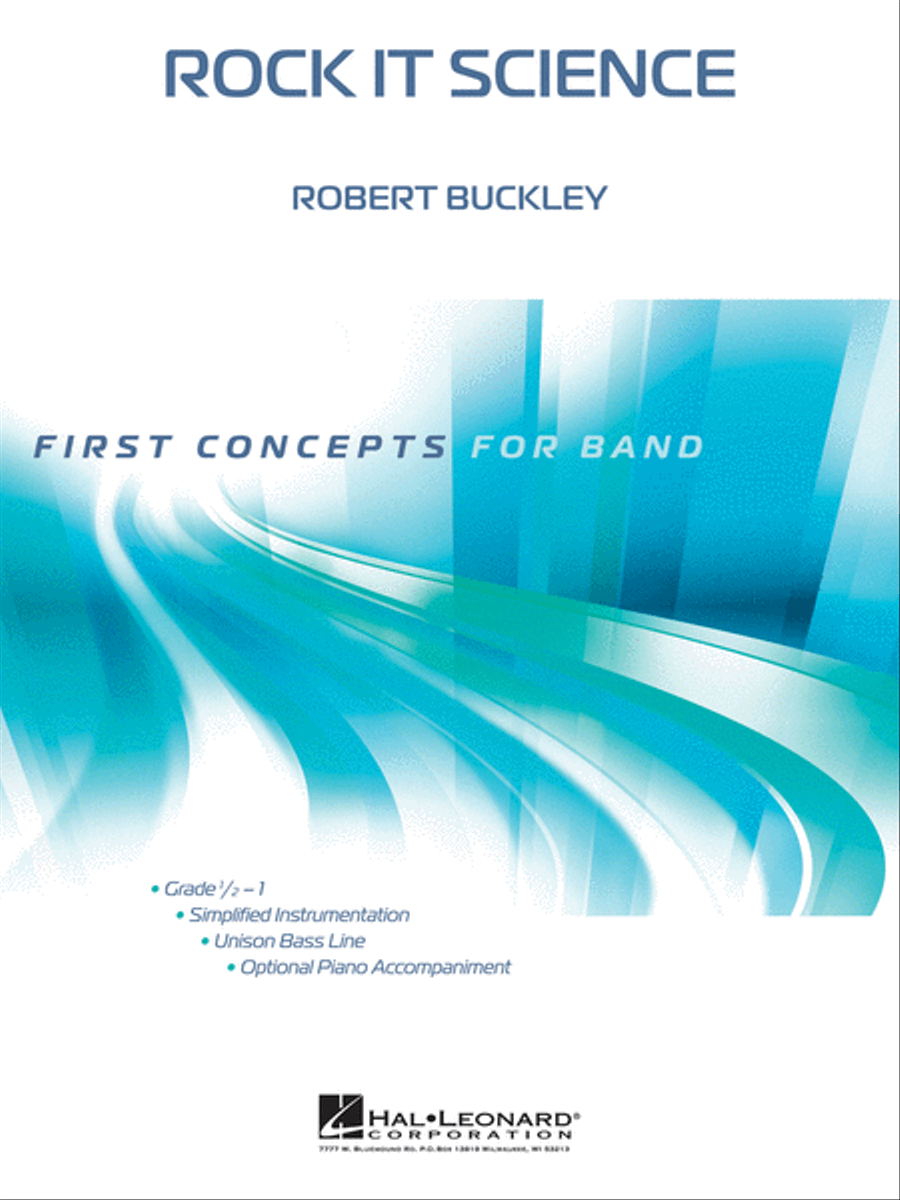 Rock It Science Concert Band scores gallery preview page 1