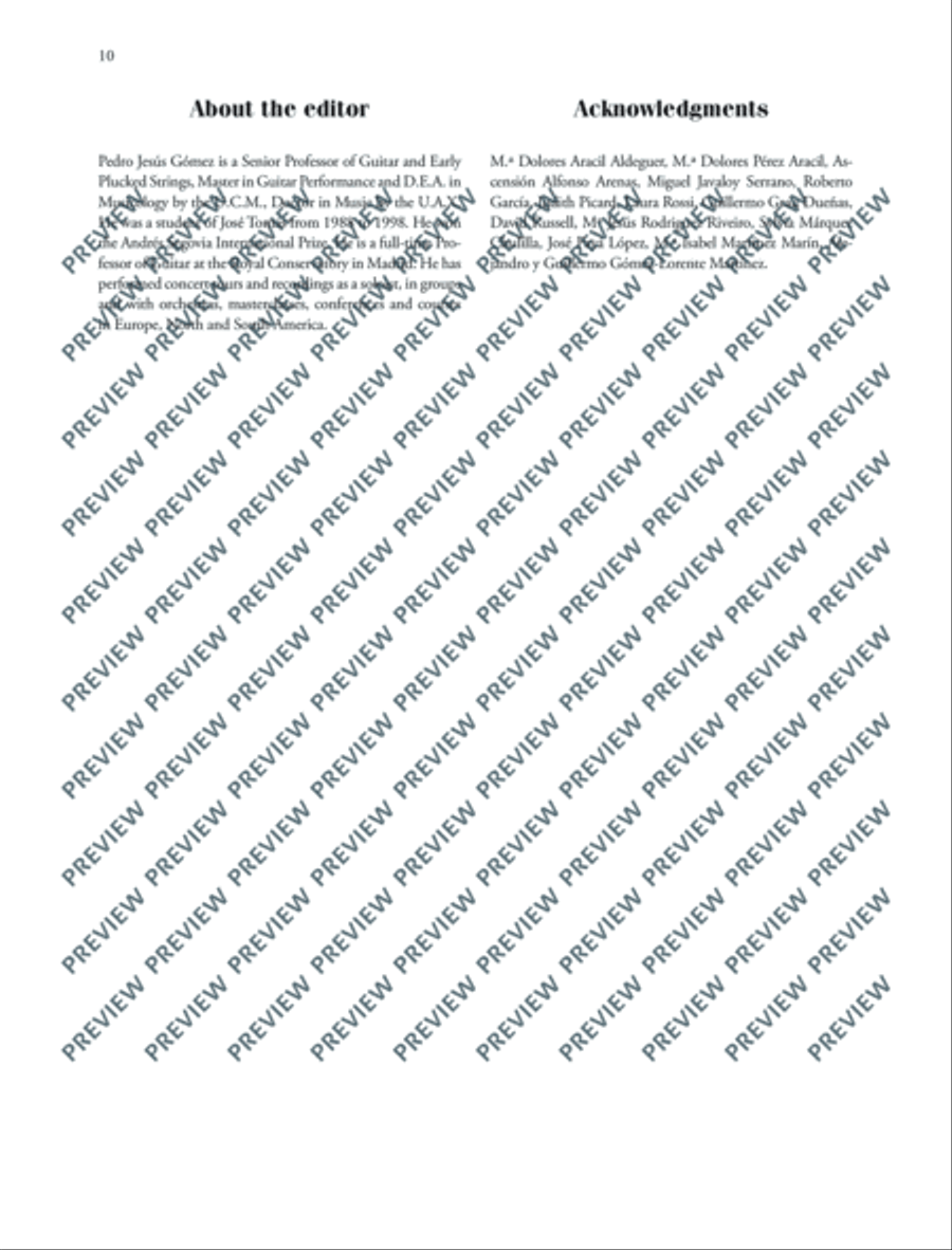 The José Tomás Guitar Anthology Guitar scores gallery preview page 11