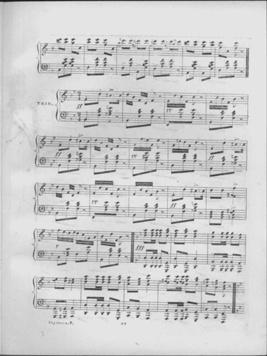 The Japanese Polka Piano Solo scores gallery preview page 4