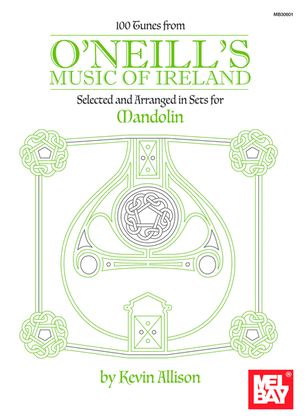Book cover for 100 Tunes from O'Neill's Music of Ireland for Mandolin