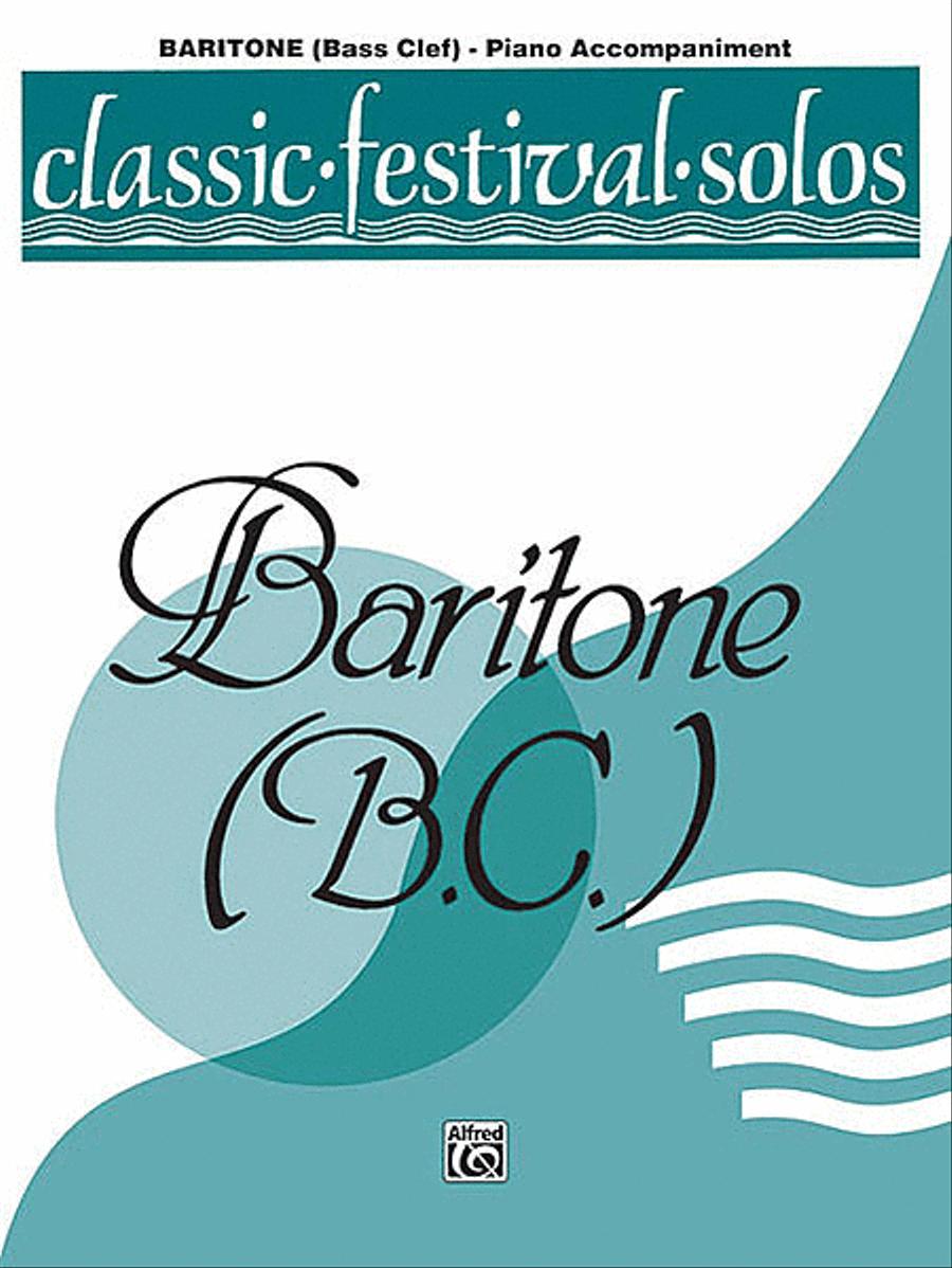 Classic Festival Solos (Baritone B.C.), Volume 2 Baritone Horn BC scores gallery preview page 1