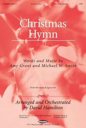 Book cover for Christmas Hymn - Anthem