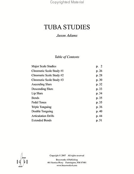 Tuba Studies