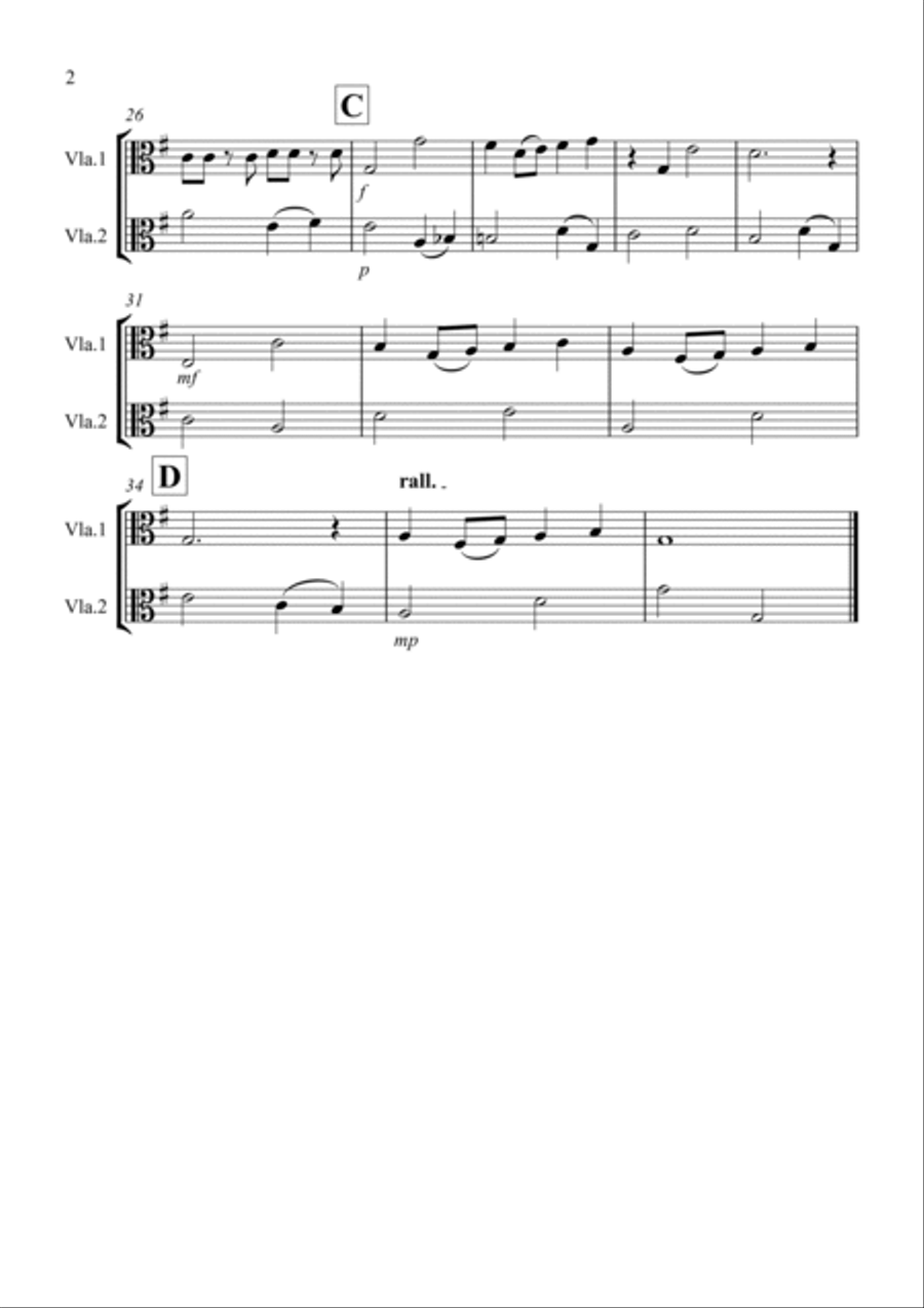 Over The Rainbow (from The Wizard Of Oz) Viola Solo scores gallery preview page 2
