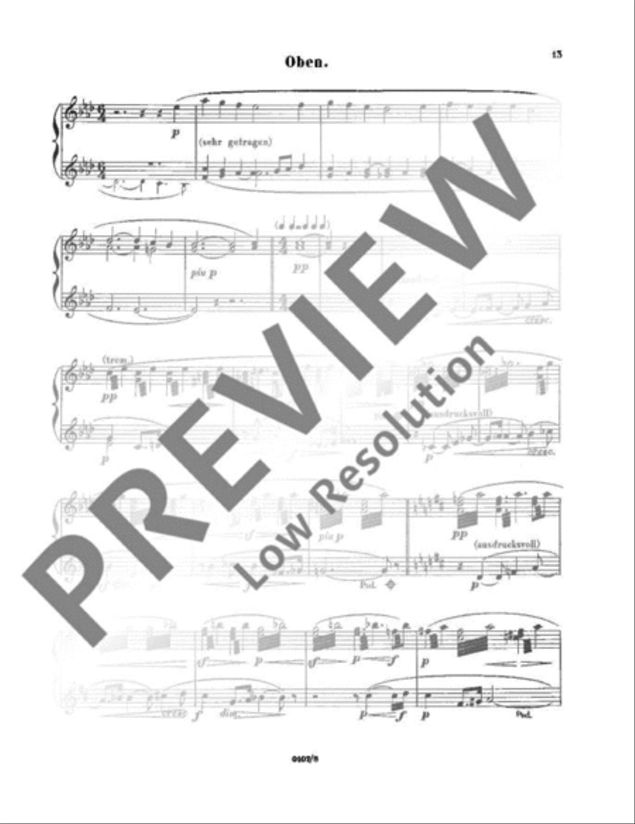 Parsifal Piano Duet scores gallery preview page 14