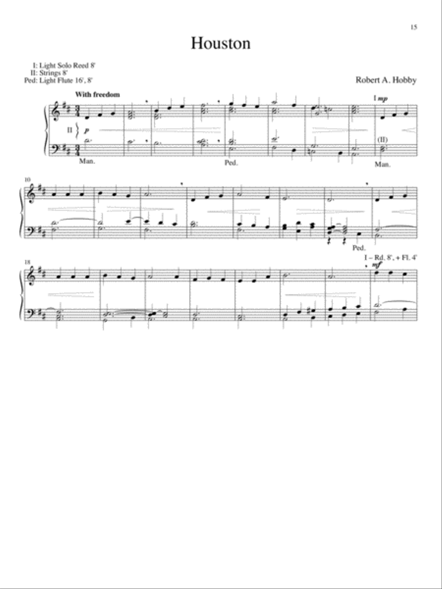 Twenty Hymn Introductions for Organ Organ Solo scores gallery preview page 6