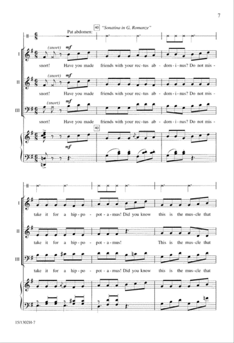 Breathing with Beethoven 3-Part scores gallery preview page 7