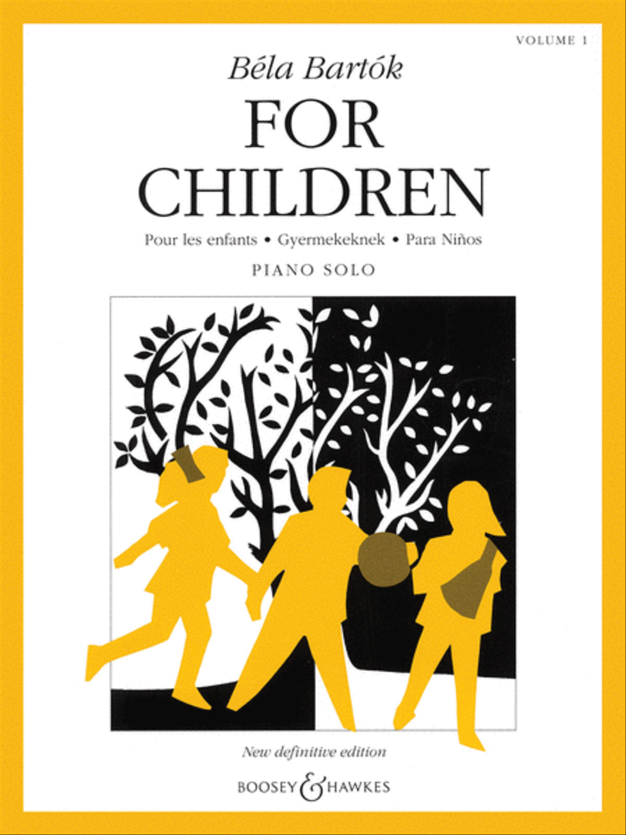 Bartók – For Children, Volume 1 Piano Solo scores gallery preview page 1
