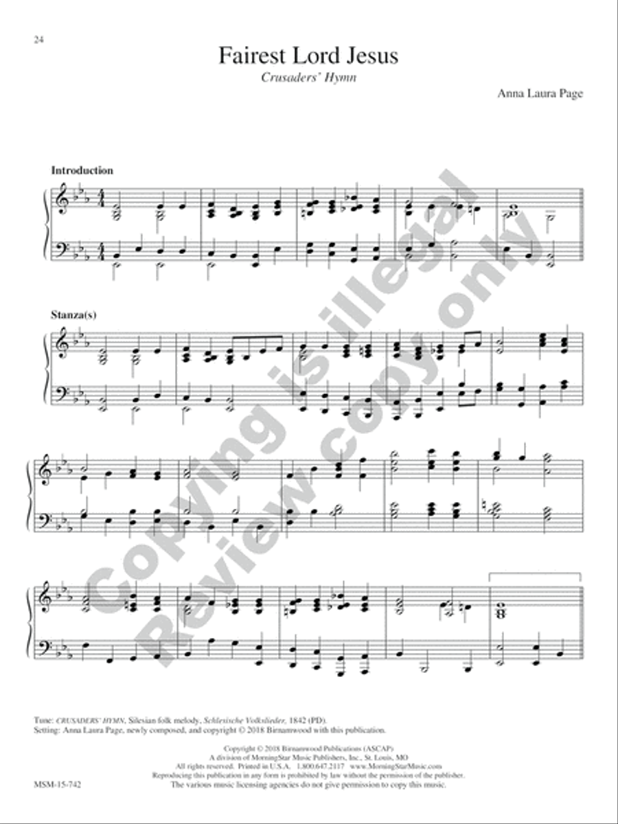 Hymn Enhancements for Piano Piano Solo scores gallery preview page 13