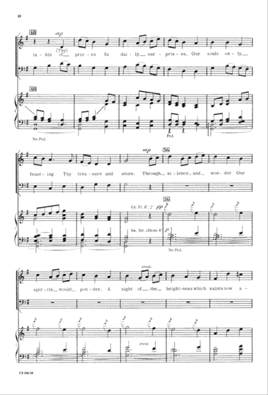 Sacred Anthem Book 3-Part scores gallery preview page 12