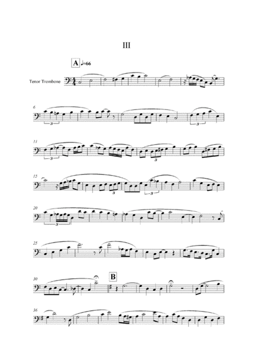 Eight solo pieces for Trombone Tenor.