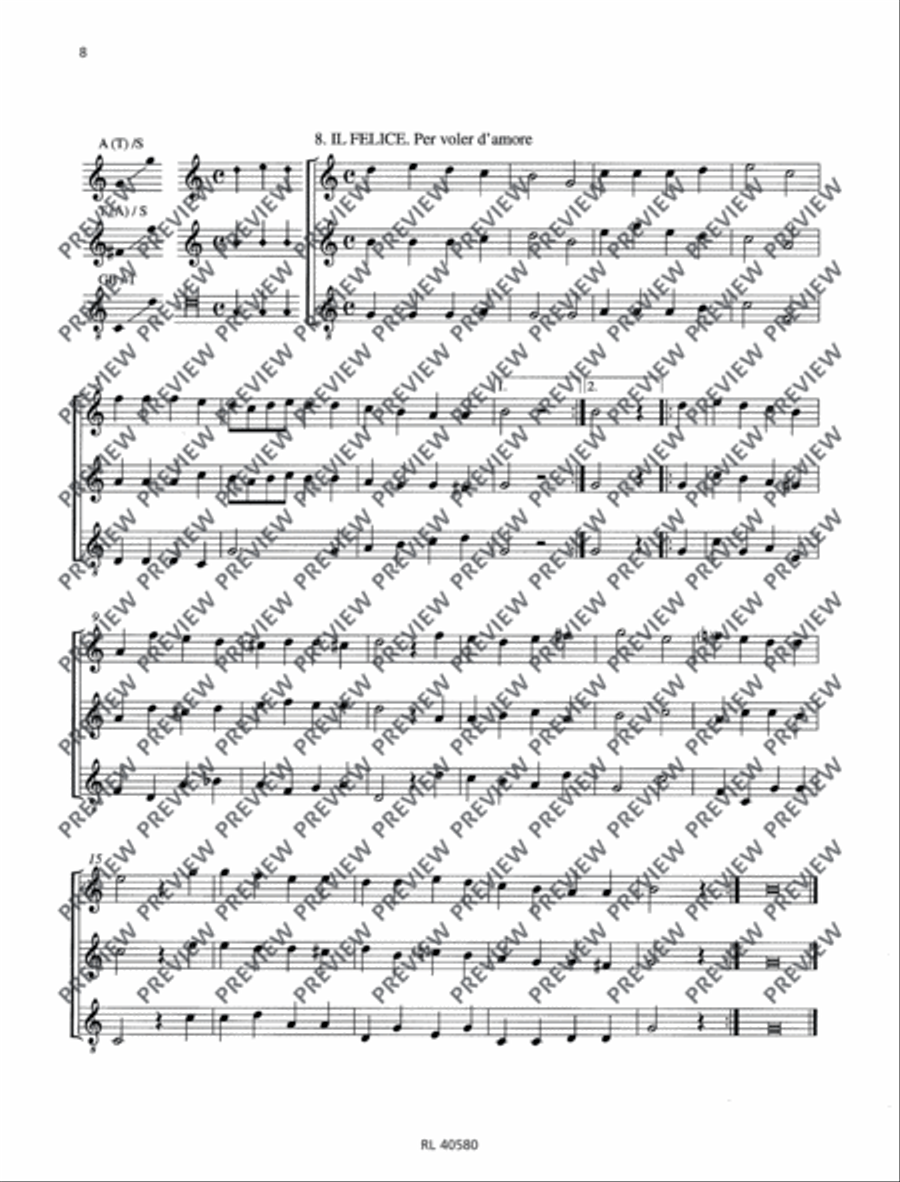 Balletti Balletti Recorder scores gallery preview page 9
