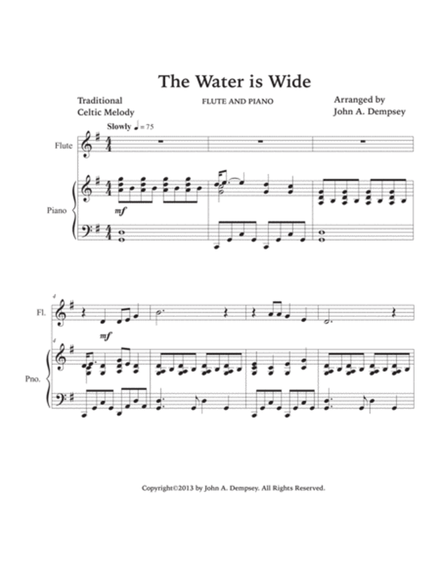 The Water is Wide (Flute and Piano) image number null
