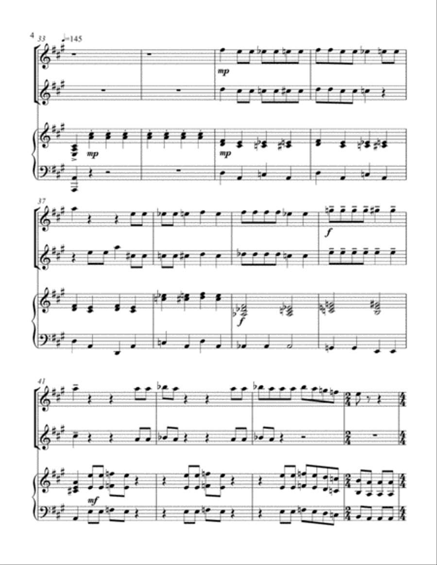 Bohemian Rhapsody Piano scores gallery preview page 5