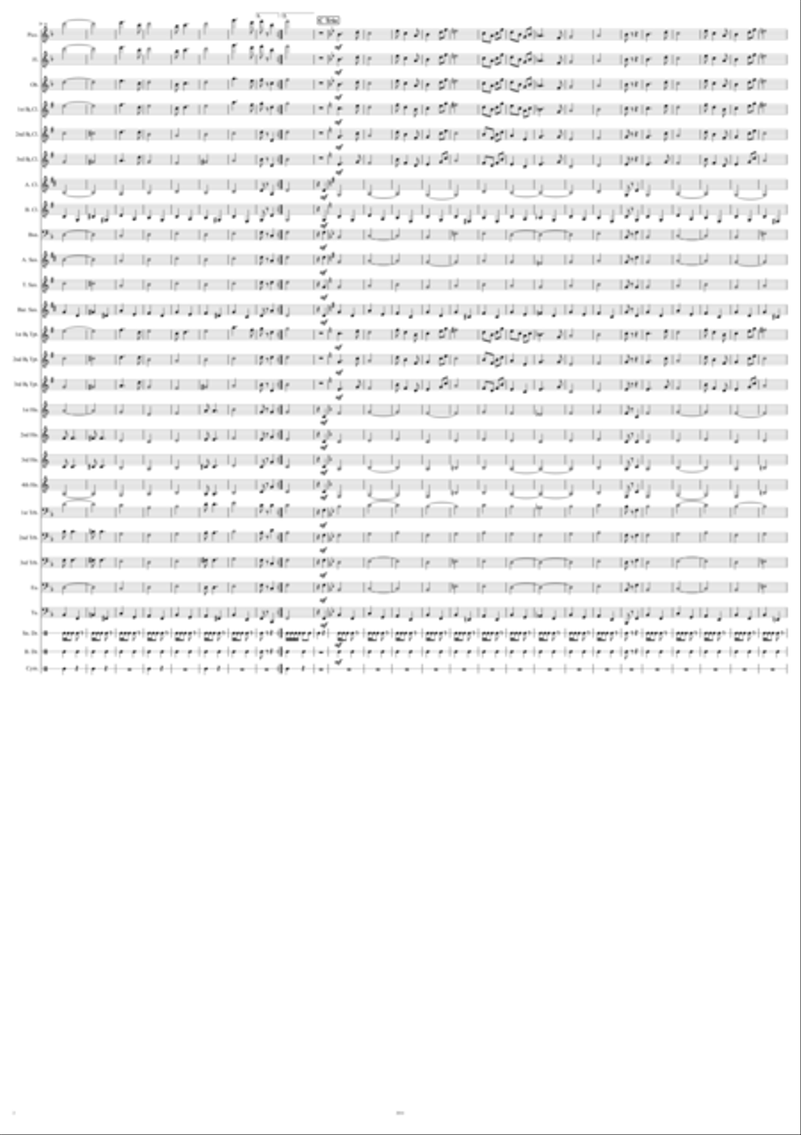 Indiana State Police March Marching Band scores gallery preview page 2