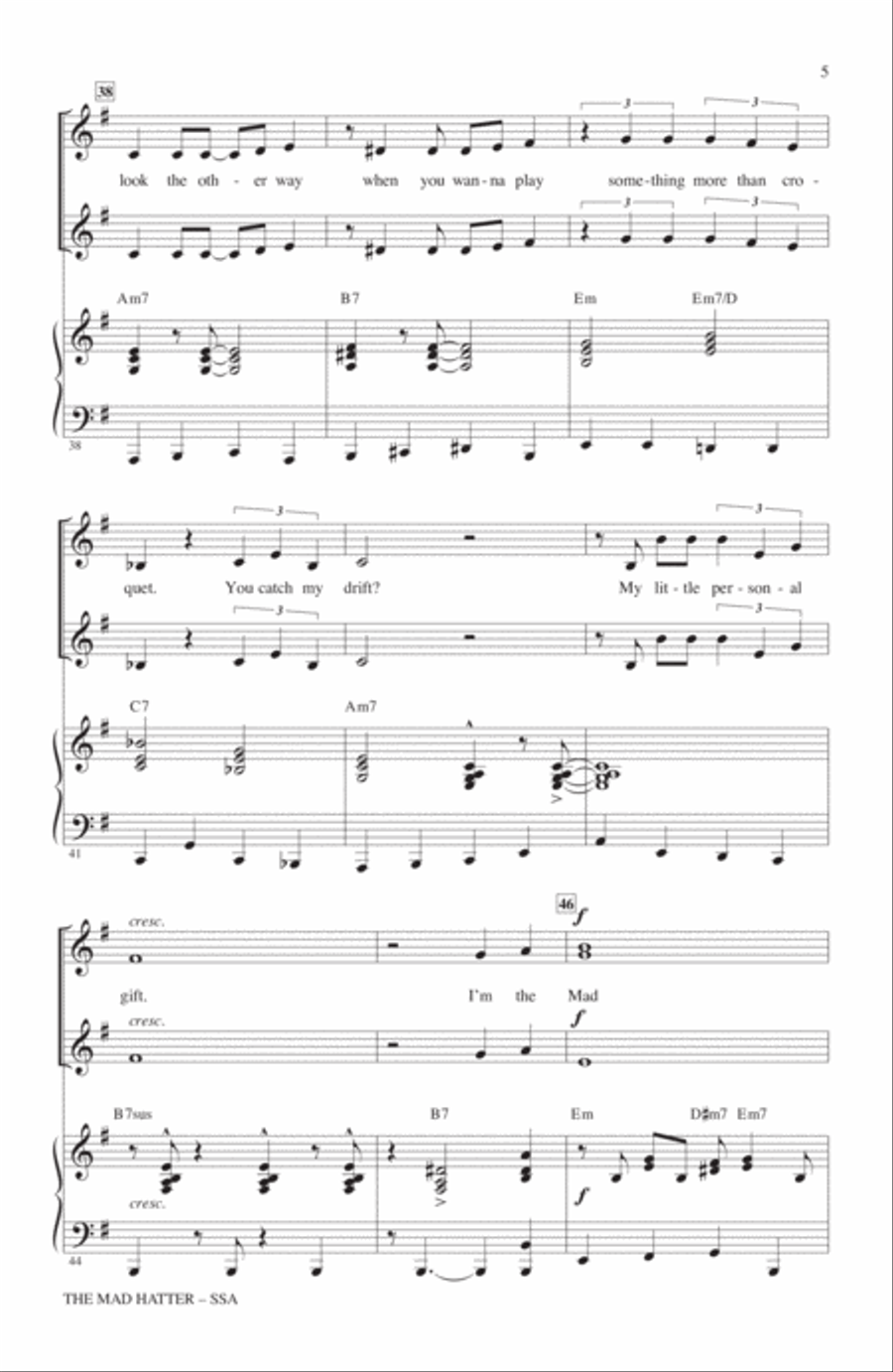 The Mad Hatter SSA scores gallery preview page 4