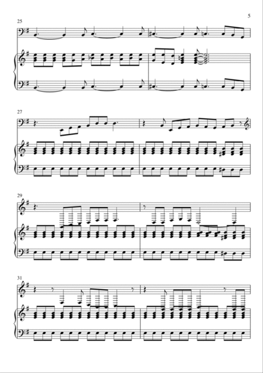 Feeling Good Small Ensemble scores gallery preview page 5